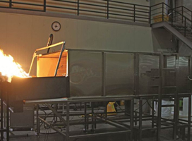 Solar Cell Spread of Flame & Burning Brand Test Machine, UL 1730